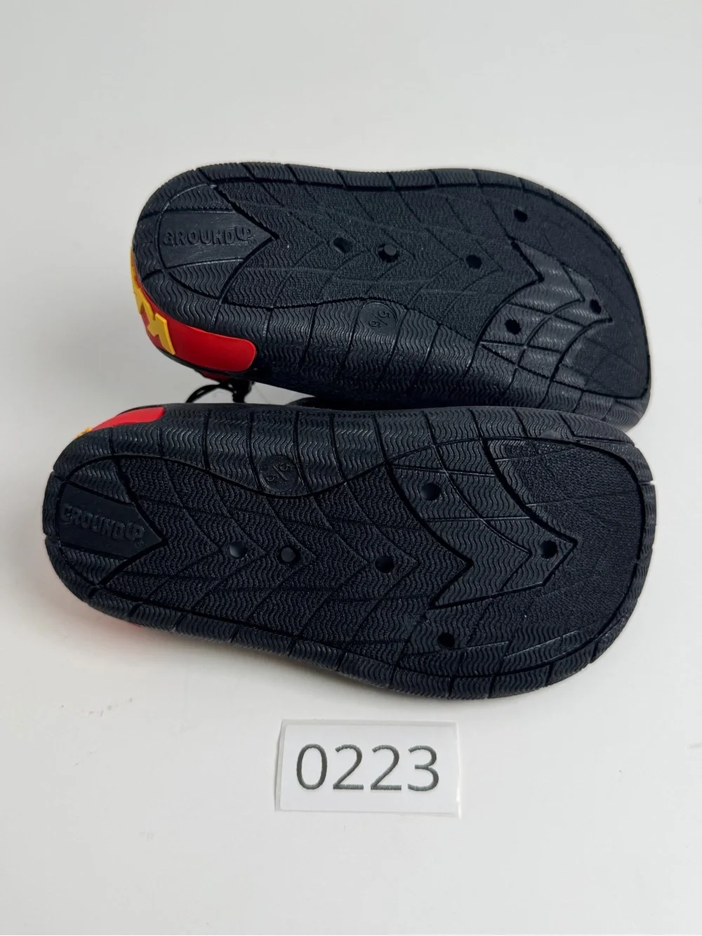 Disney Red and Black Lightning McQueen Kids Water Shoes